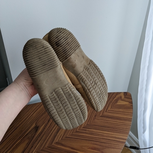 BUM Equipment suede mary janes hiking flats tan camel brown size 8 s1 - Picture 6 of 8